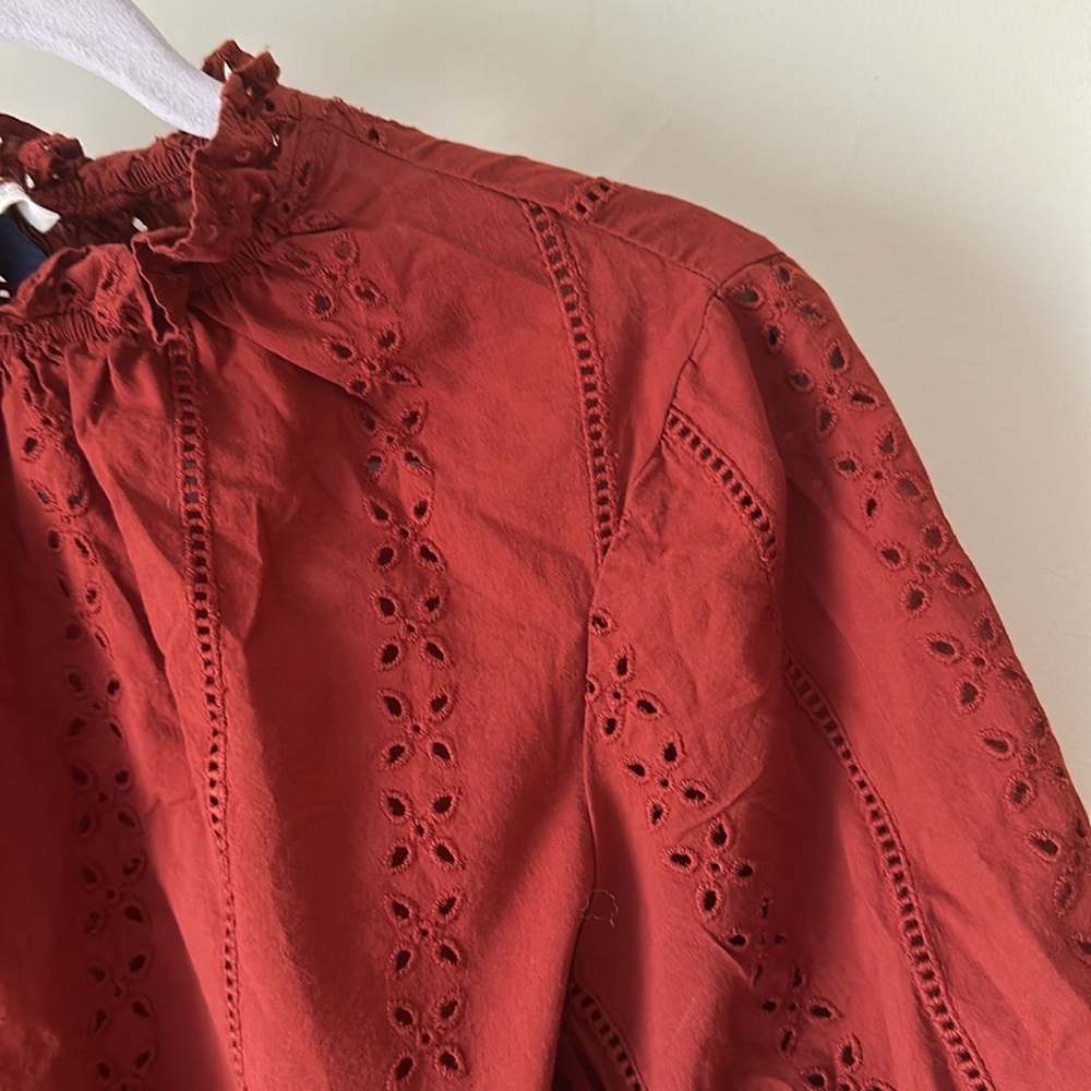 Rust blouse - Picture 2 of 2